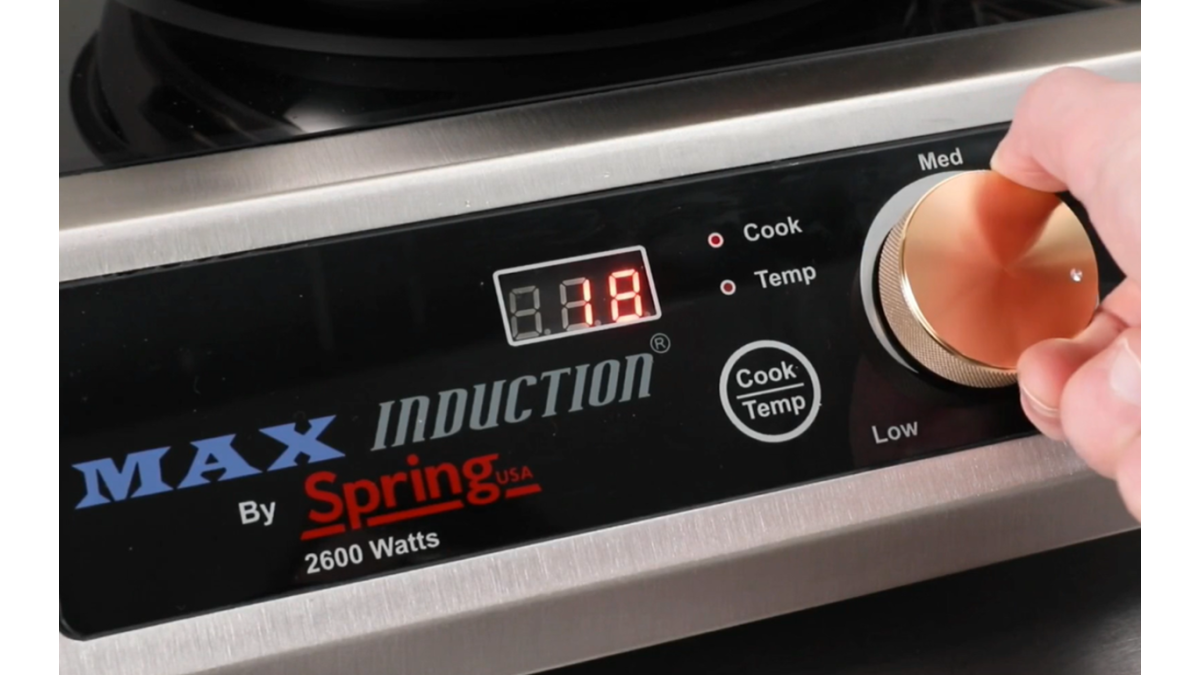 How To: Set Temperature on MAX Induction Ranges