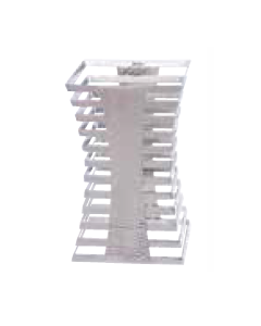 Xcessories Display Tower, Stainless Steel 13.75"