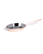 Micro XCESSories Angled Fry Pan, Copper Finish(set of 4)