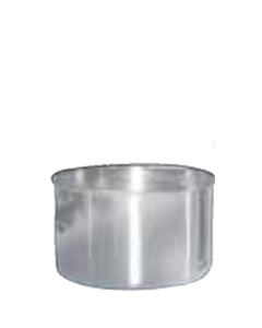 Canister, Stainless Steel, 3 in.  Ht., .75 Liter